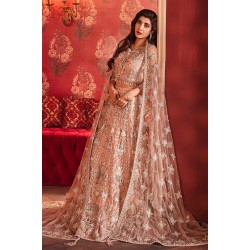 Cantaloupe Melon Azalea Lehenga Choli