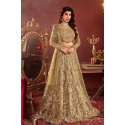 Light Vegas Gold Azalea Lehenga