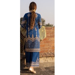 Lapis Lazuli Monarch Shalwar Suit
