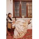 Ivory Monarch Bolero Jacket Gharara