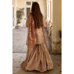 Papaya Whip Monarch Gharara