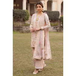 Champagne Mauve Monarch Party Wear