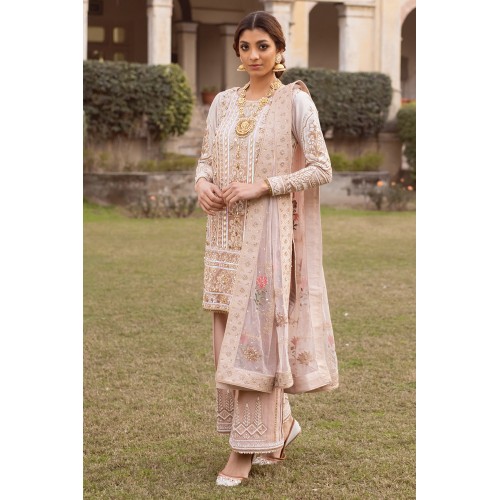 Champagne Mauve Monarch Party Wear