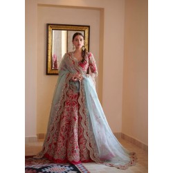 Cardinal Wisteria Lehenga Choli
