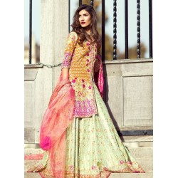 Orange Magenta Flora Jacket