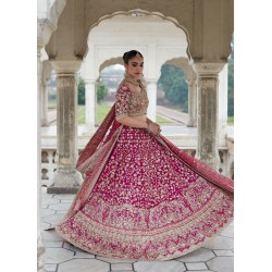 Mexican Pink Flora Lehenga Mexican Pink Flora Lehenga