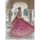 Mexican Pink Flora Lehenga