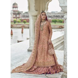 Apricot Flora Gown