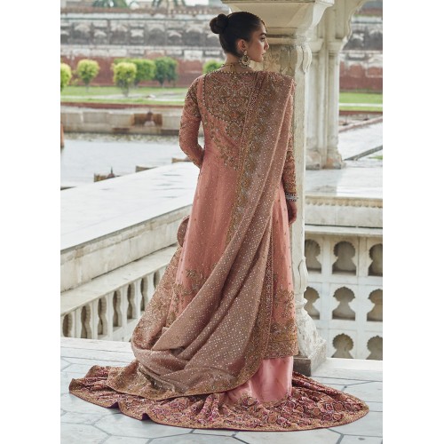 Apricot Flora Gown