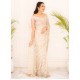 Light Mauve Flora Saree