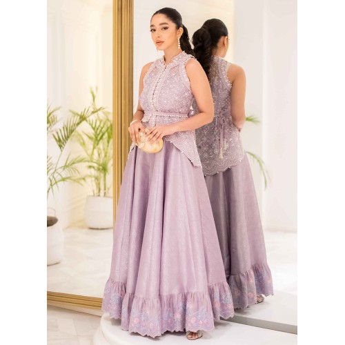 English Lavender Flora Gown