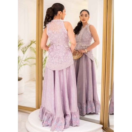 English Lavender Flora Gown