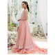 Tea Rose Orange Flora Lehenga