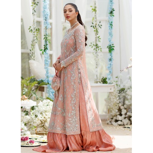 Burnt Sienna Flora Farshi Gharara