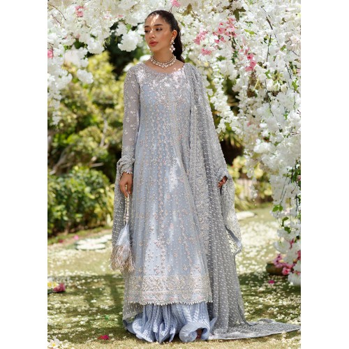 Cadet Grey Flora Jacket