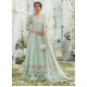 Cambridge Blue Flora Gown