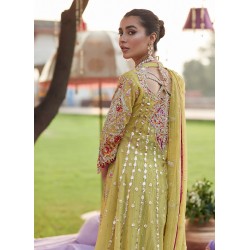 Old Gold Flora Gown