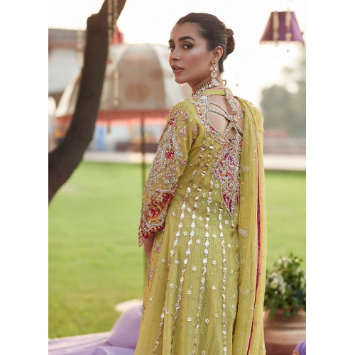 Old Gold Flora Gown