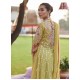 Old Gold Flora Gown