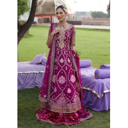 Pansy Purple Flora Gown