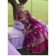 Pansy Purple Flora Gown