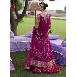 Pansy Purple Flora Gown