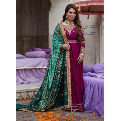 Tyrian Purple Flora Pishwas