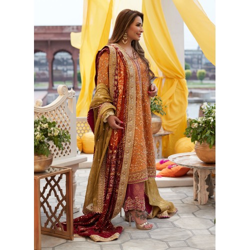 Cocoa Brown Flora Party Wear Cocoa Brown Flora Party Wear