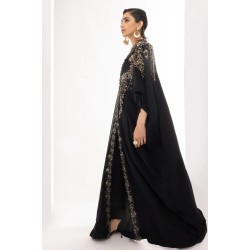Black Freesia Jacket Kaftan Black Freesia Jacket Kaftan