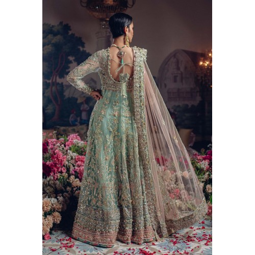 Cambridge Blue Freesia Gown