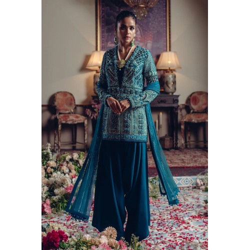 Blue Sapphire Freesia Jacket