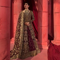 Antique Ruby Lily Gown