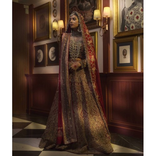 Deep Red Lily Gown Deep Red Lily Gown