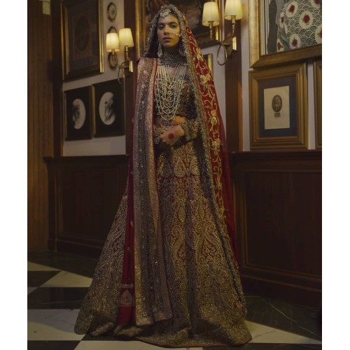Deep Red Lily Gown Deep Red Lily Gown
