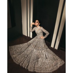Silver Lily Gown