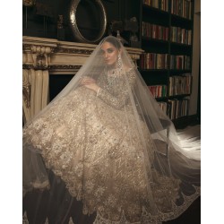 Light Champagne Lily Lehenga Choli