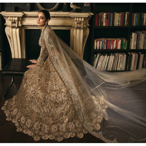 Light Champagne Lily Lehenga Choli Light Champagne Lily Lehenga Choli