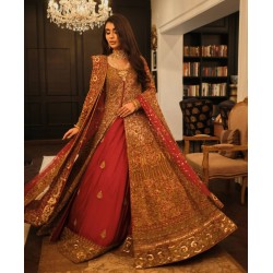 Persian Red Lily Gown