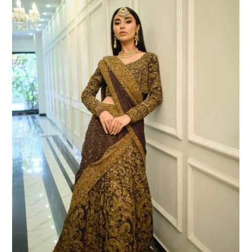 Rose Ebony Lily Lehenga Choli Rose Ebony Lily Lehenga Choli