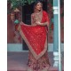 Amaranth Red Lily Lehenga Amaranth Red Lily Lehenga