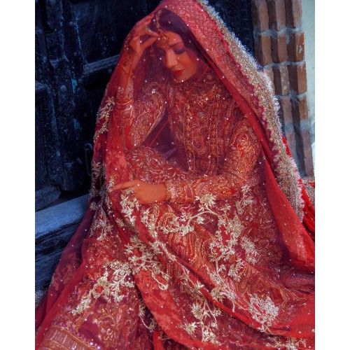 Amaranth Red Lily Lehenga Amaranth Red Lily Lehenga