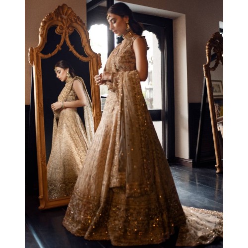 Cork Lily Lehenga