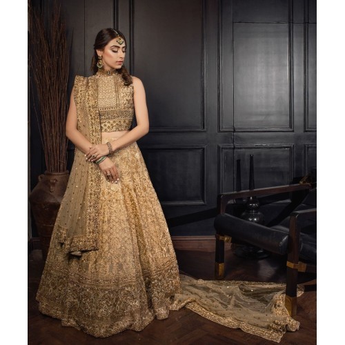 Cork Lily Lehenga