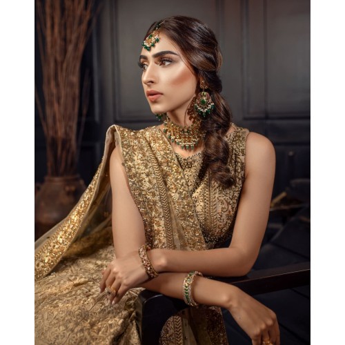 Cork Lily Lehenga