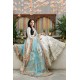 Off White Monarch Lehenga