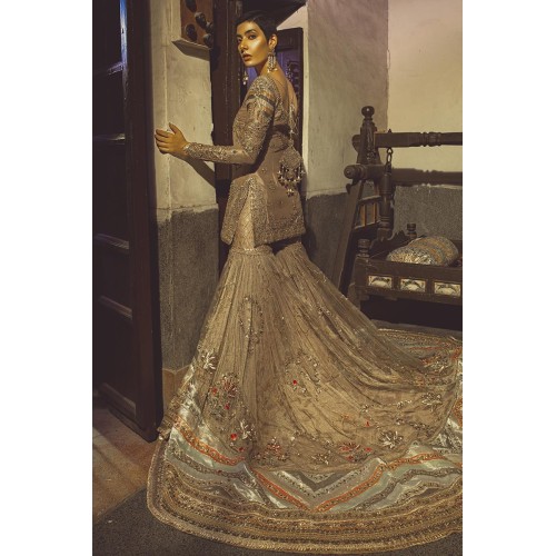 French Bistre Monarch Gharara