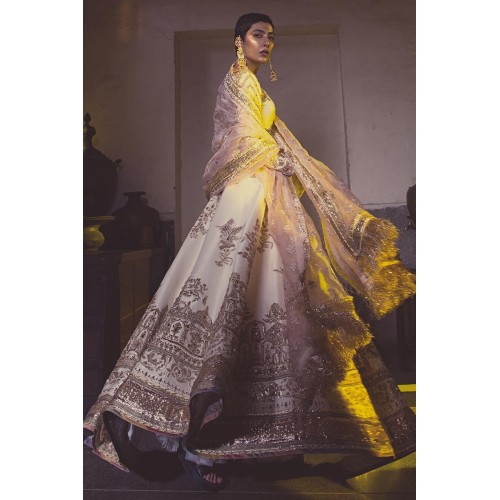 White Monarch Lehenga