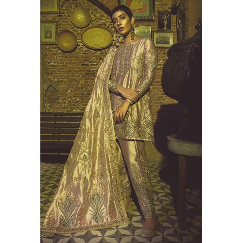 Brilliant Lavender Monarch Party Wear