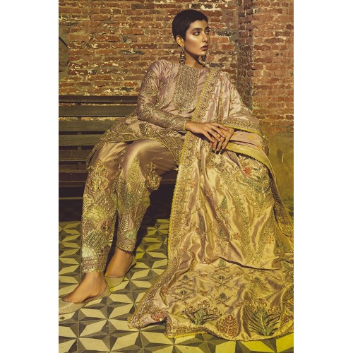 Brilliant Lavender Monarch Party Wear