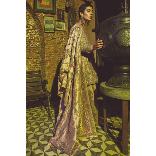 Brilliant Lavender Monarch Party Wear